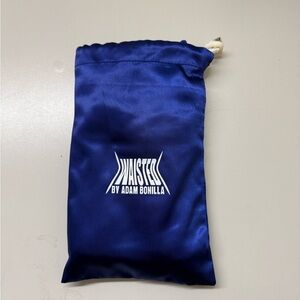 Waistess by Adam Bonilla Blue Satin Waist Trainer Corset Size S